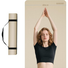 Yoga Mat Non Slip Extra Thick 1/4
