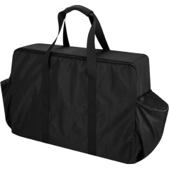 Outdoor Carry Bag 69 x 21 x 43 cm Portable Protective BBQ Tool Storage Outdoor Equipment Oven Bag BBQ Utensil Carry Bag Small Tank Accessories Foldable for BBQ, multicoloured, Plain
