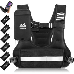 Bibiventa 4-10lb Adjustable Weighted Vest