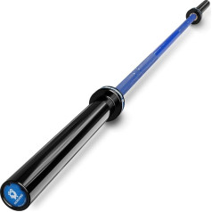 RICHUANG Olympische Langhantelstange für Gewichtheben, Powerlifting, CrossFit-Training, maximale Tragkraft von 680 kg, legierter Stahl, 5,1 cm, olympische Krafttrainingsstange für Zuhause,