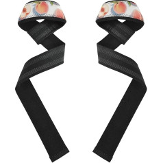 Handgelenkbandagen und Zughilfen, Neopren, gepolstert, strapazierfähig, für Gewichtheben, Bodybuilding, Krafttraining, Fitnesszubehör