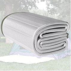 Camping Mat Made of Aluminium Foil Ultralight Floor Mat 9 mm Foldable Tent Mat Sleeping Mat Heat Insulating Camping Mat Ultralight Insulated Deck