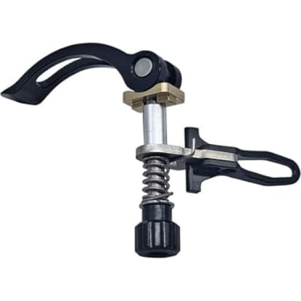 Quick Release Folding Bike Seat Clamp Aluminum Alloy Seat Clamp Post Clamp for Folding Bike Commuter