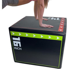 Plyometric Jump Box - Plyometric Box, Multifunctional Shock Platform for Training, Wear-resistant Fitness Equipment, Exercise Box