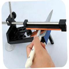 ABOOFAN Küchenfixierwinkelspitzer mit Schärfsteinen Professionelles Messerschärfset für Küchenmesser Sicherer und Stabiler Schärfvorgang Langlebiges Design