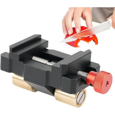 Uhngw Meißelschärfungshandbuch, Hunderhandbuch für Meißel und Flugzeuge,Meißelspitzer Schärfen Scherzhuhn - Präziser Winkelmessgerät, einstellbares Honenwerkzeug, Holzbearbeitungsschärfer -Halterung