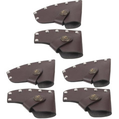 Sosoport 3 Sätze -Set Taschenuhr Werkzeuggürtel Ausrüstung Im Freien Hacken Mini- Anspitzer Fällen Knöchel Spaltaxt Beil Campinghammer Schlüssel Leder 2 Stück * 3