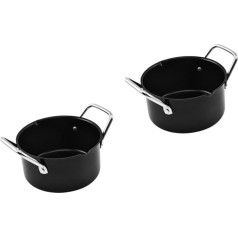 Kisangel Grillpfanne elektrische Pfanne Spitze Grillschale Deckel Kochgeschirr Topf antihaftbeschichtet inoxlm Suppentopf für zu Hause nützliche Küchentöpfe Rostfreier Stahl Black