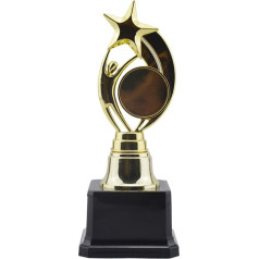 SWAYVES Sports Medals Corporate Trophy Honor Trophy Mvp Trophy Running Medals Sports Trophies Trophies Trophies and Award Football Small Trophy / Golden/M