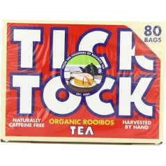 Tick ??Tock Original Rooibos Tea Bags (80) - Pack of 2