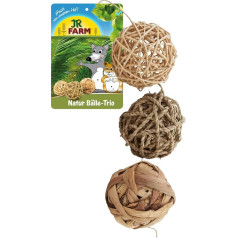 JR FARM Natural Ball Trio Pack of 1