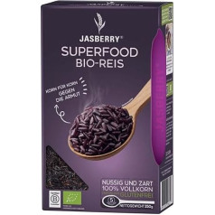 Jasberry Superfood Organic Whole Grain Rice 250 g Pure