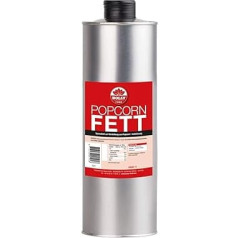Popcorn Fat Popcorn Oil 1 Litre Semi-Liquid Metal Bottle