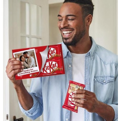 KitKat Bar Personalised with Name and Message - Personalised KitKat Chocolate Gift (KitKat giftbox)