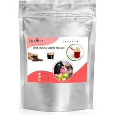 Luxofit Espresso Powder Ground Sweet Whey Drink Powder with Whey Protein, Natural Ingredients, for Fitness and Enjoyment, Quick and Easy Preparation (333 g)