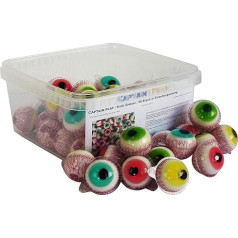 CAPTAIN PLAY Trolli Glotzer Halloween Sweets Pack of 50 in Individual Packaging