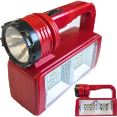 Retoo Kempinga darbnīcas lampa ar LED akumulatora turētāju