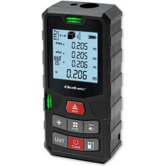 Digitālais lāzera attāluma mērītājs ar līmeņrādi | lcd apgaismojums | 120m