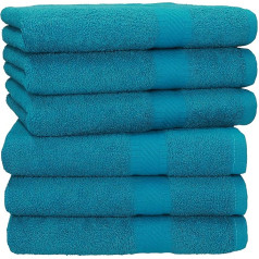 Betz Palermo 6 piece hand towels 100 % cotton towel set