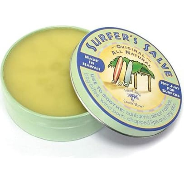 Surfer's Salve Large 4 oz. Tin by Island Soap & Candle Works
