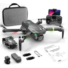 Drone with Camera, 1080P HD Foldable Drone with Floating Control, Gesture Selfie, Altitude Hold, 360° Flip, One Button Start, 1 Battery, Beginner-Friendly Toy for Boys and Girls from 12 Years