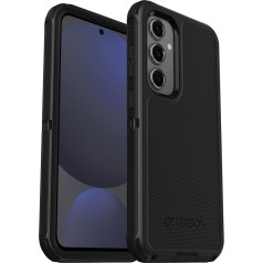 OtterBox Defender Samsung Galaxy S24 FE Case, Shockproof, Drop-Proof, Ultra Tough Protective Case, 7X Military Standard Tested, Black, No Retail Packaging