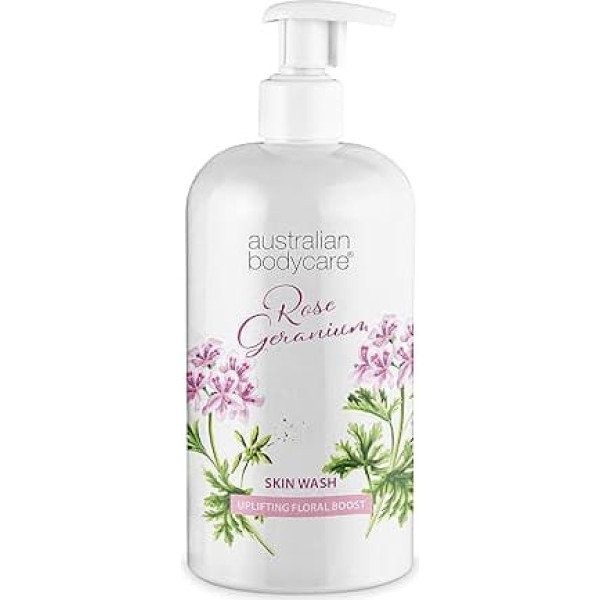 Australian Bodycare Skin Wash Professional 500 ml - Tea Tree Oil & Rose Shower Gel - For Soft, Blemished Skin, Ideal Before Hair Removal
