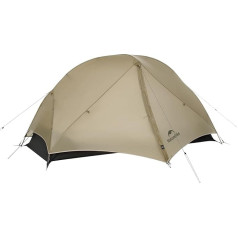 Naturehike Mongar UL Ultralight Tents Windproof Waterproof Trekking Tent Portable Double Tent 1/2 Person Tent 3-4 Season for Camping Hiking
