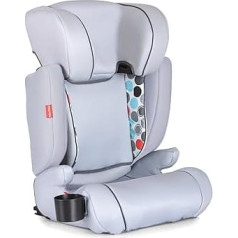 Fisher Price Hauck Bodyguard Pro Forward Facing Car Seat ECE Group 2/3, Highback Booster Seat for Children 15 kg-36 kg, Isofix Connect, Cupholder, Adjustable, Lightweight, Breathable Fabrics, Grey