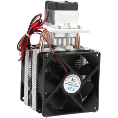 YWBL-WH Semiconductor Refrigerator Peltier Thermoelectric Fridge DC 12V 5A 50-60W DIY Mini Fridge with Fan (#1 Cooler)