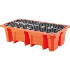 Paletes tvertne 2 mucām 240L