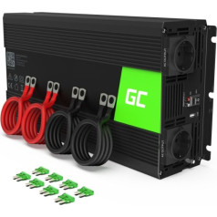 24v/230v 3000w/6000w tīra sinusoidālā viļņa invertors