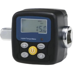 Drehmomentprüfgerät 1/2-Zoll-Antrieb, digitaler Drehmomentadapter for Fahrrad, Motorrad, Autoreparatur, digitales Drehmomentadapter-Set mit 3/8-Zoll- und 1/4-Zoll-Adaptern(S-ANCG-135N.m)