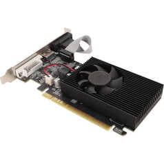 GT730 4GB DDR3 128Bit Discrete Graphics Card 700MHz 500MHz PCI Express 2.0X16 VGA DVI HDMI with Silent Fan for ATX ITX Case