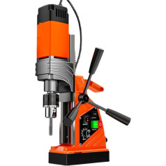 BINGNU Magnetische Bohrmaschine 1380W Einstellbare Magnetische Bohrmaschine Maschine for Engineering Stahl Struktur Industrie Grade(8813RE)
