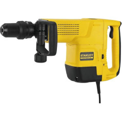 Stanley FatMax SDS-max SFMEH230K Chisel Hammer 1600 Watt 15 Joules with Pneumatic Hammer Mechanism for Chiseling Work in Masonry, Stone and Concrete, Multi-Position Second Handle, Includes Case)
