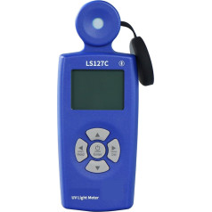STRAFBRG LS127C Digital Light Health Meter 254 nm High Precision Professional Measuring Guide with User-friendly Design, Test Accurately