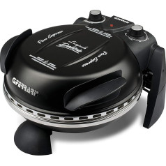 G3Ferrari Delizia EVO G1000610 Electric Pizza Oven with Aluminium Scoops, Black