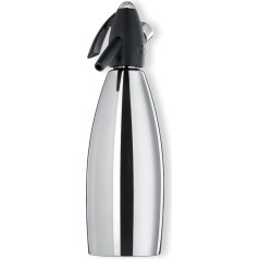 iSi Soda Siphon Seltz Bartender Cocktail Stainless Steel. LT.1.0