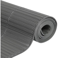 bimiti Drainage Non-Slip Mat 300 x 90 cm Floor Mat 4 mm Thick Drainage Mat Floor Mats for Bathroom, Kitchen Mats Shower Mat Perforated Hollow Mat Shower Mats for Swimming Pool, Shower Room, Hallways
