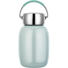 XUDREZ Mini Insulated Stainless Steel Water Bottle, 260ml, Small Vacuum Metal Water Bottle, Leakproof Bottle for Sports, Juice, Milk, Tea, Vacuum, Hot and Cold Water, Coffee Bottle, Grey