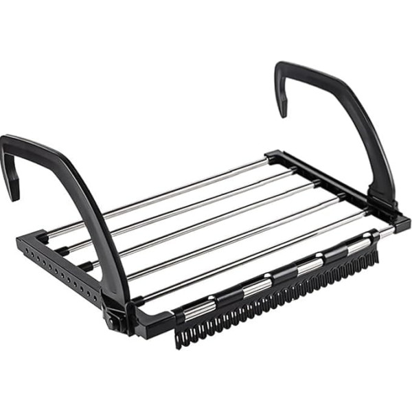 DYOUen Clothes Dryer Radiator Balcony Clothes Airer Radiator Dryer Foldable Hanging Dryer Laundry Hanger Laundry Holder for Clothes Socks