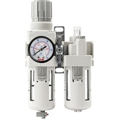 Air source treatment of compressed air compressor with pneumatic pressure reducing valve type AC white oil-water separation(AC20-02DG)