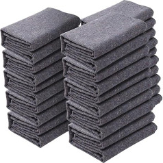 VEVOR 12 x Moving Blankets 1829 x 1372 mm Furniture Blankets Recycled Cotton Storage Blankets Moving Packing Blankets Transport Blankets Furniture Packing Blankets for Protection for Furniture