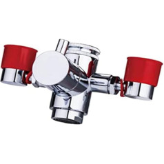 Eye Shower, Eye Wash Unit, Mounted Emergency Basin Attachment for Labl Sink Attachment for Laboratory and Industrial Use, First Aid Emergency Eye Wash Shower for Sink