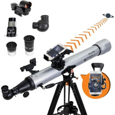 Celestron StarSense Explorer LT 80AZ, Smartphone App-Enabled Refractor Telescope