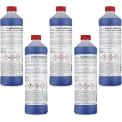 Copper electrolyte alkaline/alkaline 5000 ml, for acid-sensitive materials
