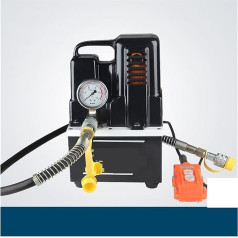 OUTFYT Tragbare Elektrische Hydraulikpumpe Ultrakleine Hydraulikstation Hochdruck-Hydraulikölpumpe 220 1,2 KW 3700 U/min,Haltbarkeit und Sicherheit