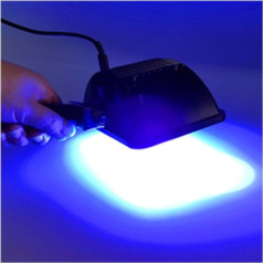 UV Lamp, 300 W 395 nm 405 nm 365 nm Handheld UV Ultraviolet Resin Shadowless Adhesive Print Green Oil Ink Curing Lamp Detection Metal Lamp (1_405 nm)