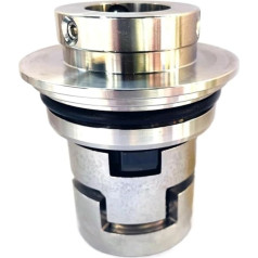 GuidNaurys Mechanische Dichtung for 22 mm Wellengröße Pumpe Rundflansch Siliziumkarbid EPDM 22 mm ID Patronenwellendichtung Industrie